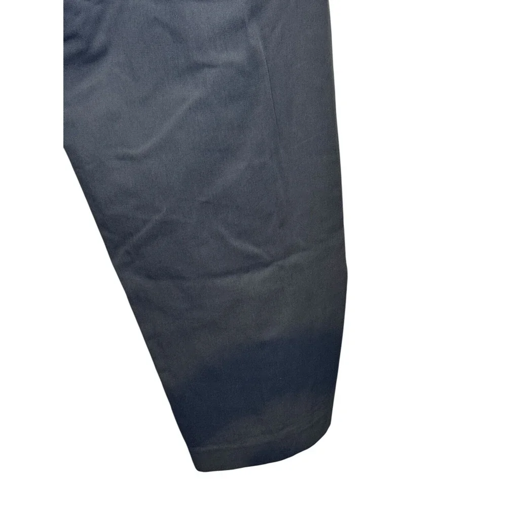 Zara Men's‎ Dress Pants Pleated Wide Leg Straight Trouser Gray 33X 30 (Tag 29)